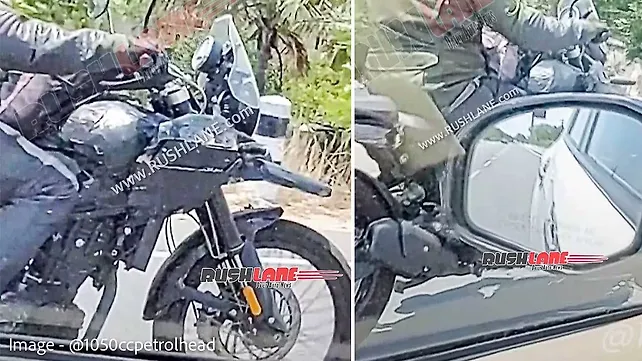 Royal Enfield Himalayan 450 Right Side View Royal Enfield Himalayan 450 Right Side View