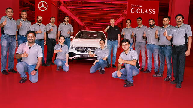 Mercedes-Benz New C-Class Front View