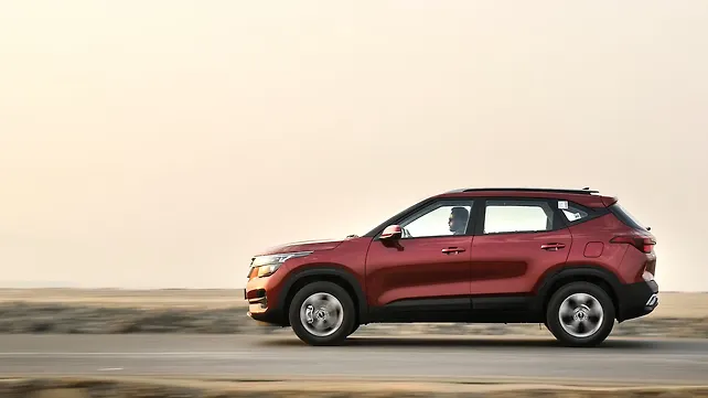 Kia Seltos Left Side View Kia Seltos Left Side View