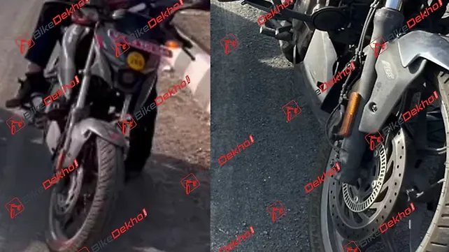 Bajaj Pulsar NS160 spy Bajaj Pulsar NS160 spy
