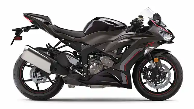 Kawasaki Ninja ZX-6R Right Side View Kawasaki Ninja ZX-6R Right Side View