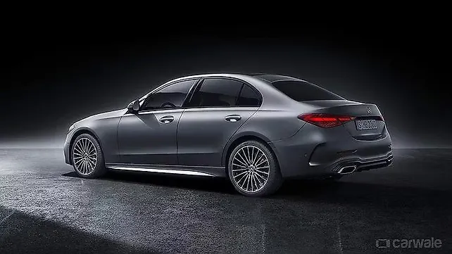 Mercedes-Benz New C-Class Left Rear Three Quarter Mercedes-Benz New C-Class Left Rear Three Quarter