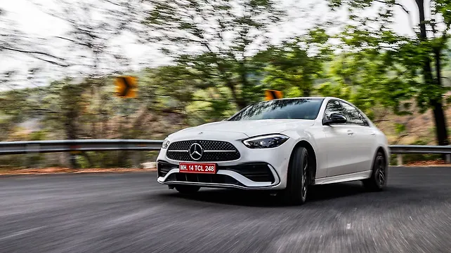 Mercedes-Benz C-Class Left Front Three Quarter Mercedes-Benz C-Class Left Front Three Quarter