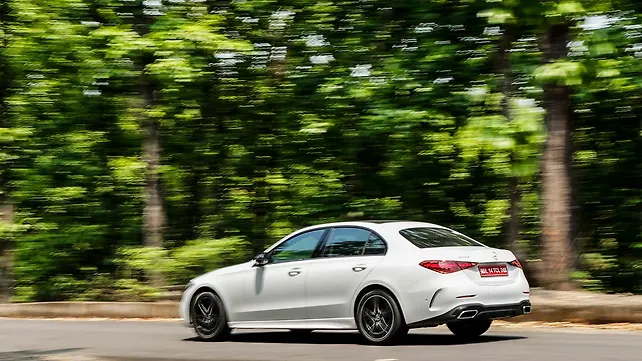 Mercedes-Benz C-Class Left Rear Three Quarter Mercedes-Benz C-Class Left Rear Three Quarter