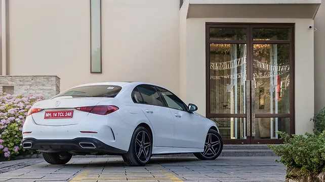 Mercedes-Benz C-Class Right Rear Three Quarter Mercedes-Benz C-Class Right Rear Three Quarter
