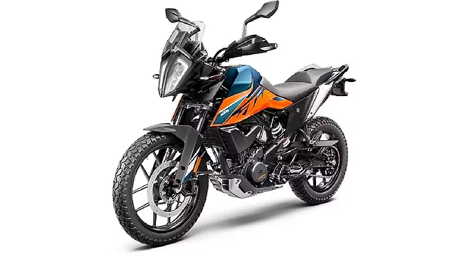 KTM 390 Adventure Left Front Three Quarter