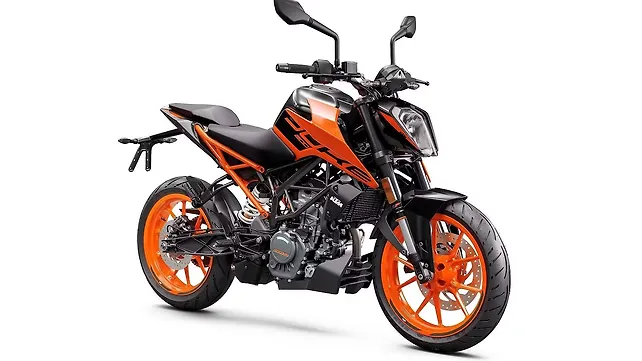 KTM 200 Duke Right Side View KTM 200 Duke Right Side View