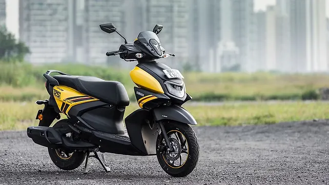 Yamaha Fascino 125 Right Side View Yamaha Fascino 125 Right Side View