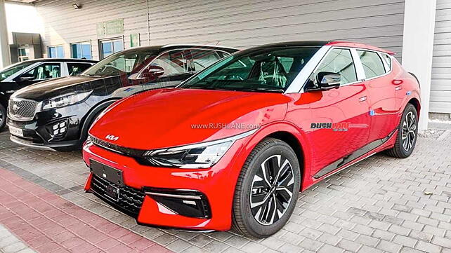 New Kia EV6 spotted in different colours at factory; India launch likely  soon - CarWale