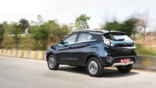 Tata Nexon EV Max Left Rear Three Quarter Left Rear Three Quarter