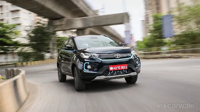 Tata Nexon EV Max Right Front Three Quarter Right Front Three Quarter