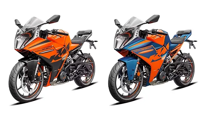 KTM RC 390 Left Side View KTM RC 390 Left Side View