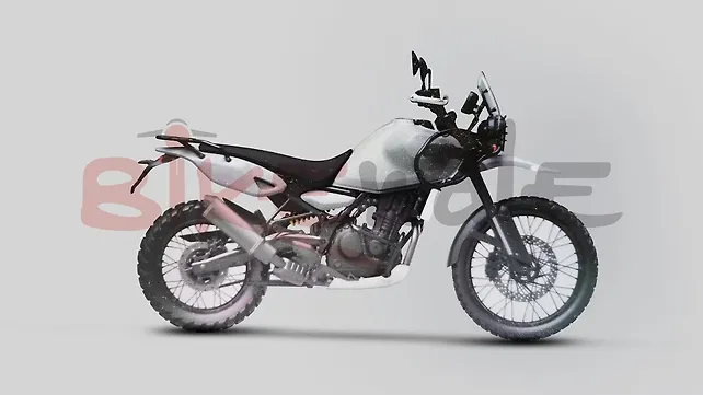 Royal Enfield Himalayan 450 Right Side View Royal Enfield Himalayan 450 Right Side View