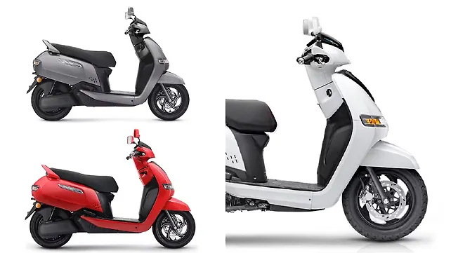 TVS iQube Colours in India, 7 iQube Colour Images - BikeWale