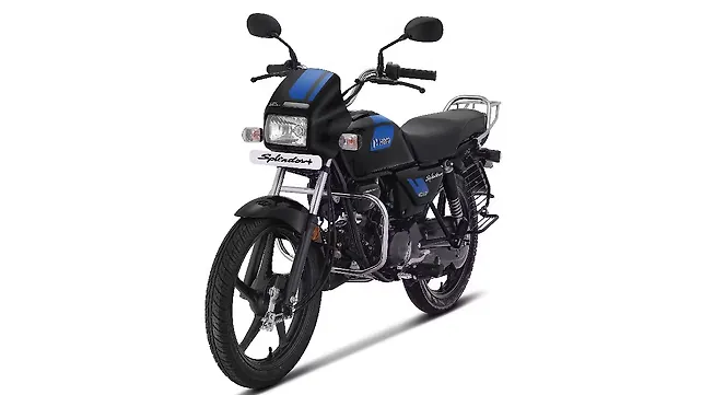 Hero Splendor Plus Left Front Three Quarter Hero Splendor Plus Left Front Three Quarter
