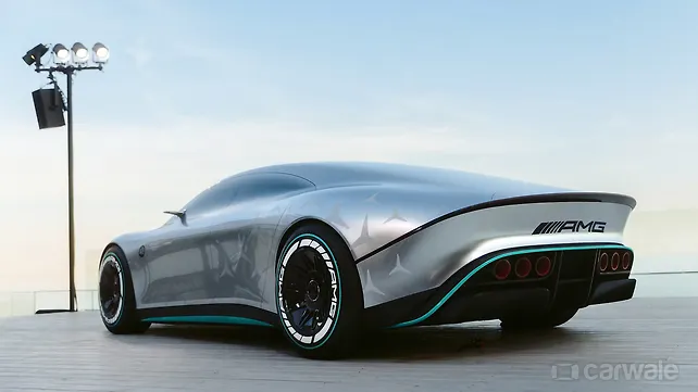 Mercedes-Benz EQS Правый Задний Три Четверти Mercedes-Benz EQS Правый Задний Три Четверти