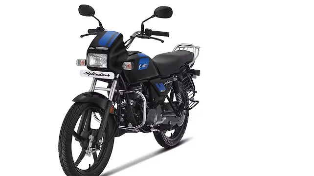 Hero Splendor Plus Left Front Three Quarter Hero Splendor Plus Left Front Three Quarter