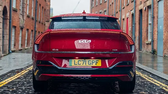 Kia EV6 Rear View Kia EV6 Rear View