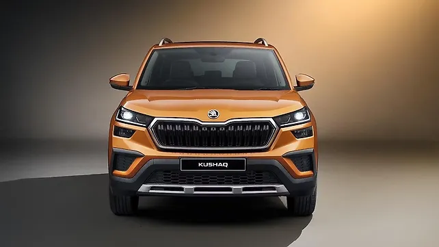 Skoda Kushaq Front View Skoda Kushaq Front View