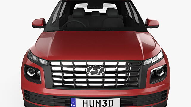 Hyundai Venue Facelift Front View