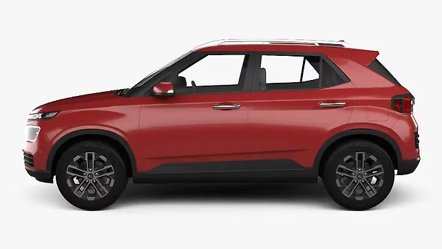 Hyundai Venue Facelift Left Side View Hyundai Venue Facelift Left Side View