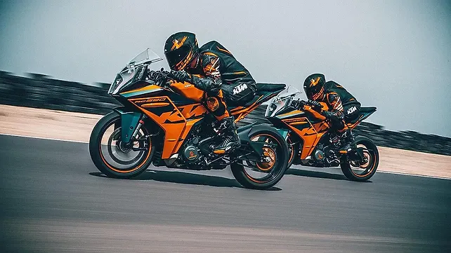 KTM RC 390 Left Side View KTM RC 390 Left Side View