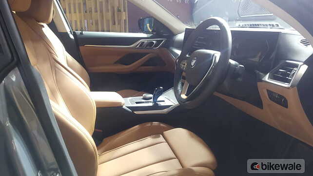 BMW i4 Front Row Seats