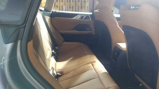 BMW i4 Rear Seats