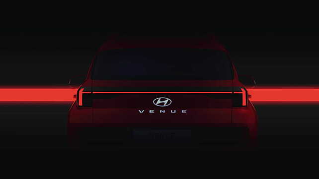 Hyundai Venue Facelift Rear View
