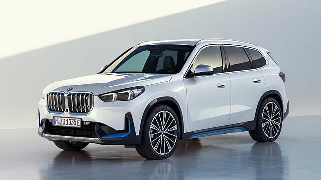 All-electric BMW iX1 breaks cover - CarWale
