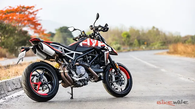Ducati Hypermotard 950 Right Rear Three Quarter Ducati Hypermotard 950 Right Rear Three Quarter