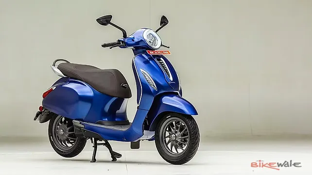 Bajaj Chetak Right Front Three Quarter Bajaj Chetak Right Front Three Quarter