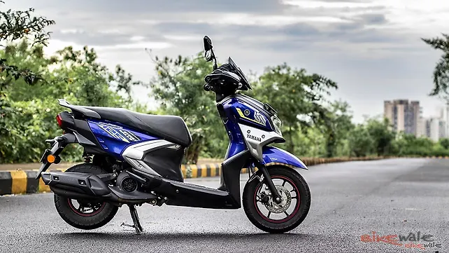 Yamaha Ray ZR 125 Right Side View Yamaha Ray ZR 125 Right Side View