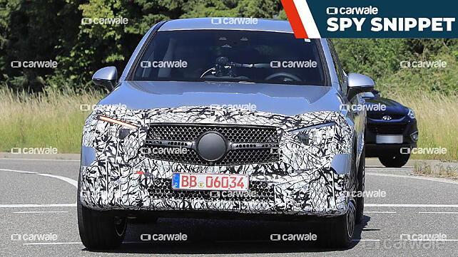2023 Mercedes-Benz GLC Coupé spied testing - CarWale