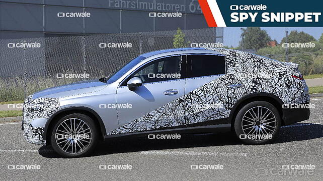 2023 Mercedes-Benz GLC Coupé spied testing - CarWale