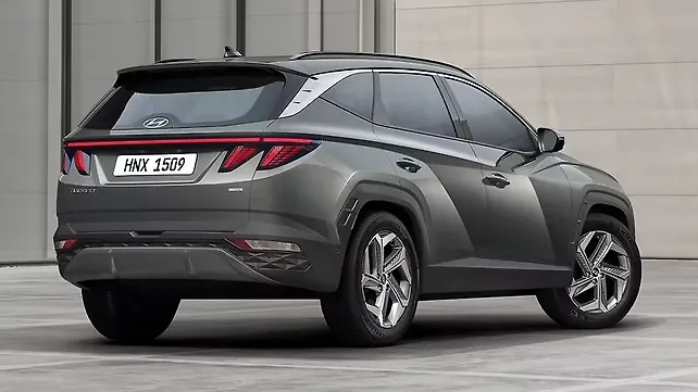 Hyundai New Tucson Right Rear Three Quarter Hyundai New Tucson Right Rear Three Quarter