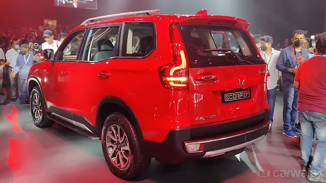 Mahindra Scorpio N левый задний три четверти Mahindra Scorpio N левый задний три четверти