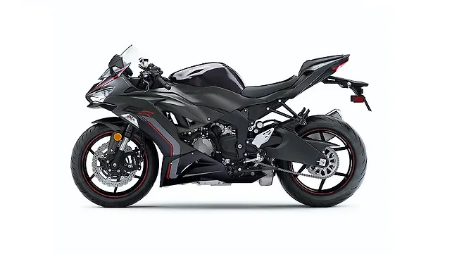 Kawasaki Ninja ZX-6R Left Side View Kawasaki Ninja ZX-6R Left Side View