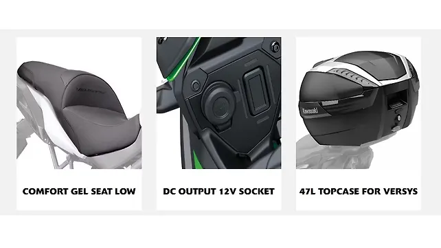 Versys 650 shop accessories india