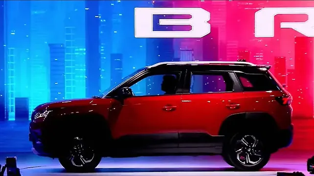Maruti Suzuki Vitara Brezza 2022 Left Side View Maruti Suzuki Vitara Brezza 2022 Left Side View