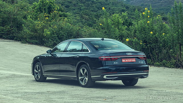 Audi A8 L Left Rear Three Quarter