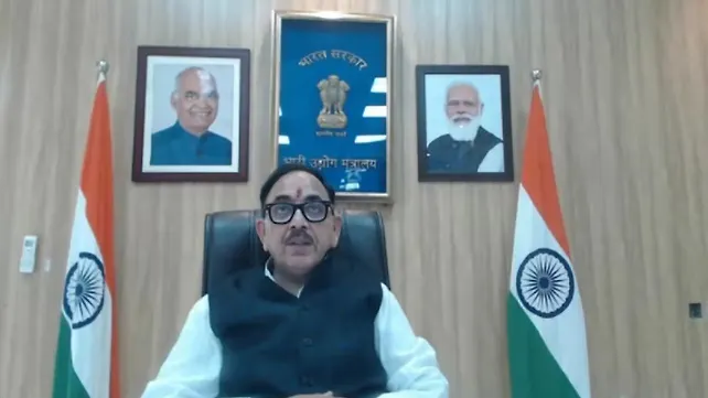 Dr Mahendra Nath Pandey, Minister of Heavy Industries, Government of India Dr Mahendra Nath Pandey, Minister of Heavy Industries, Government of India