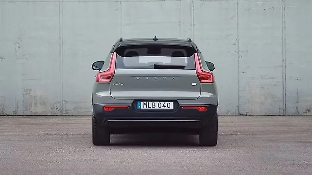 Volvo XC40 Recharge Rear View Volvo XC40 Recharge Rear View