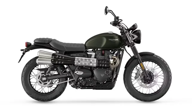 Triumph Street Scrambler Right Side View