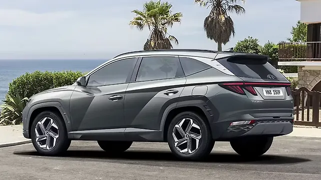 Hyundai New Tucson Left Rear Three Quarter Hyundai New Tucson Left Rear Three Quarter