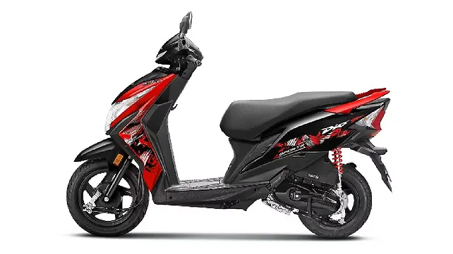 Honda Dio Left Side View Honda Dio Left Side View