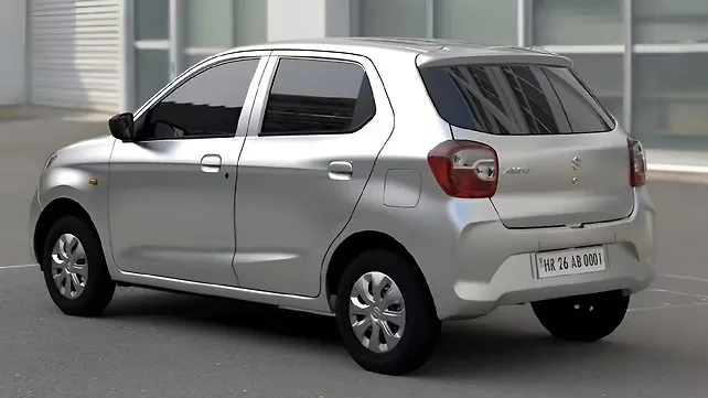 Maruti Suzuki New Alto Левый задний три четверти Maruti Suzuki New Alto Левый задний три четверти