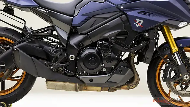 Suzuki Katana Engine From Left