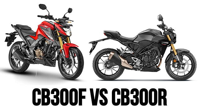  Honda CB3 0F vs Honda CB3 0R Comparación de especificaciones