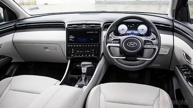 2022 Hyundai Tucson Diesel AT AWD First Drive Review 2 Dashboard